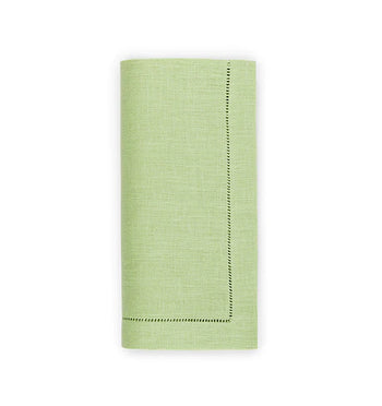 Sferra Festival Linen Dinner Napkins - Kiwi - 20 x 20 - Set of 4